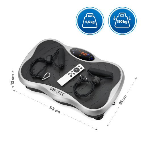 Вибрационная платформа  GYMTEK XP500 Silver - фото №13